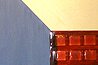 Ventana abierta / Acrílico sobre lienzo y plástico 80x80 cm, 2008